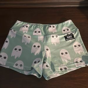 EUC WodBottom Halloween 2020 small Ghost 2.5” shorts